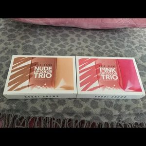 Bobbi brown lip trio...nude and pink